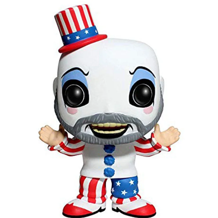 Классический Ужасный фильм дом 1000 трупов фигурки 58 модель Captain spaulding 10 см Кукла Джокер игрушки коллекция для подарков