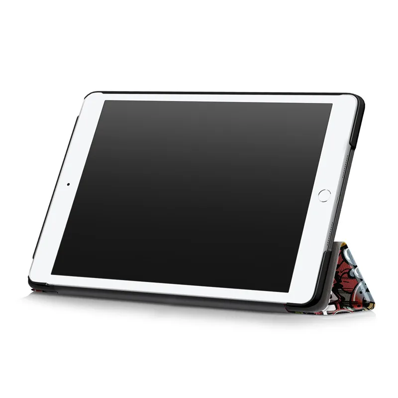 Чехол для планшета для ipad 10,2 трехслойный чехол с принтом для Apple ipad 7 7 10," A2200 A2198 A2197 Защитный флип смарт-чехол