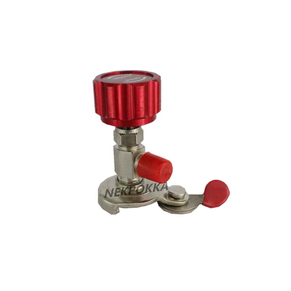 R134A R12 R410A R404A R407A R600A R22 A/C Bombola Di Refrigerante Opener, In Grado Di Aprire Qualsiasi Bombola Di Refrigerante, Valvola Di Distribuzio