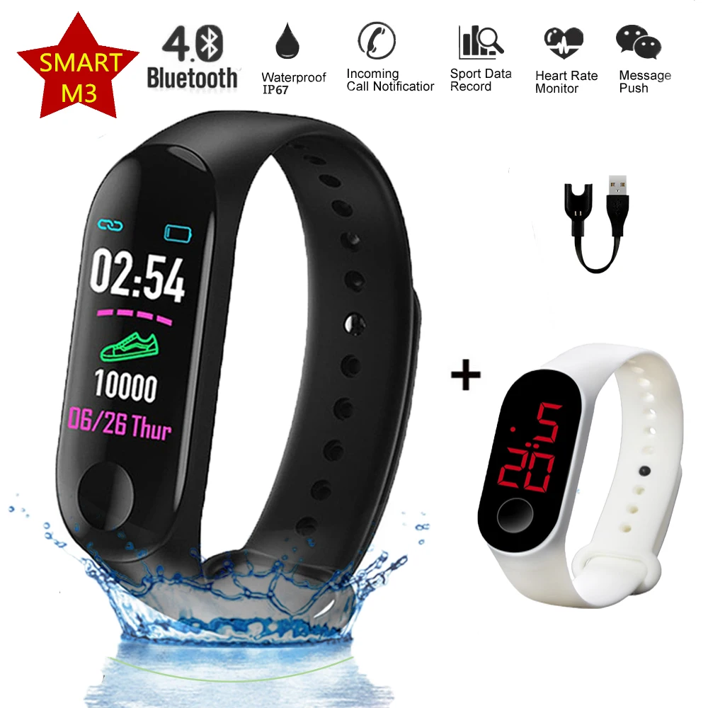 m3 smart band with heart