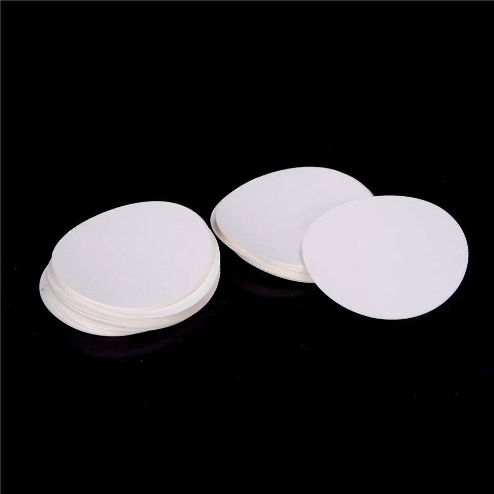 100PCS/bag 9cm Laboratory filter paper Circular Qualitative filter paper medium speed Funnel filter paper