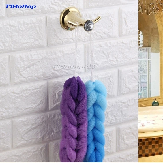 Tlhottop Hat Hook халат вешалка для одежды вешалка для ванной комнаты Аксессуары для ванной комнаты Высокое качество Европейский стиль YJ-8050
