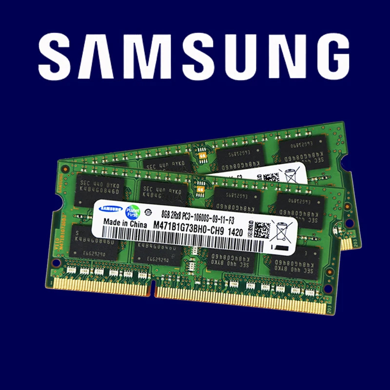 Оперативная память samsung для ноутбука 2 ГБ 4 8 2G 4G PC2 PC3 DDR2 DDR3 667 МГц 800 1333 Гц 1600 5300S 6400 8500