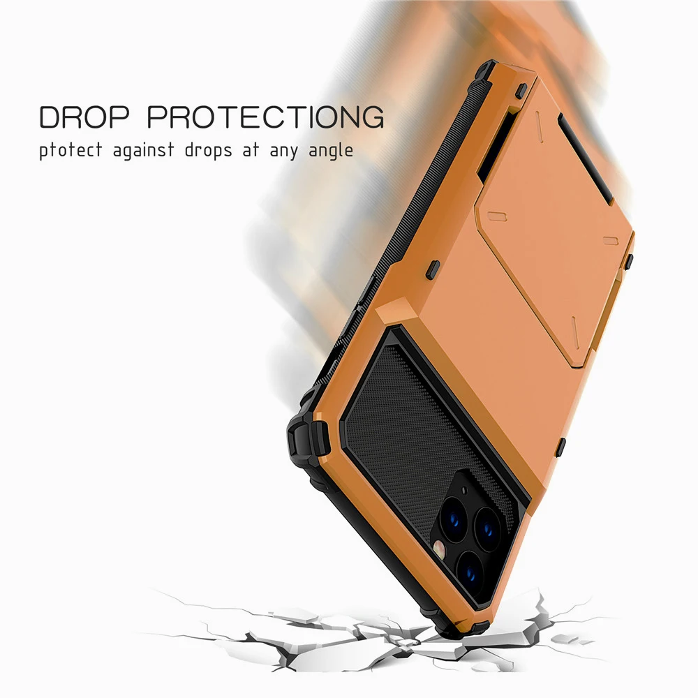 Для iPhone 11 11Pro MAX Чехол кошелек ID Слот кредитный держатель для карт чехол для iPhone 11 Pro MAX чехол для iPhone Fundas