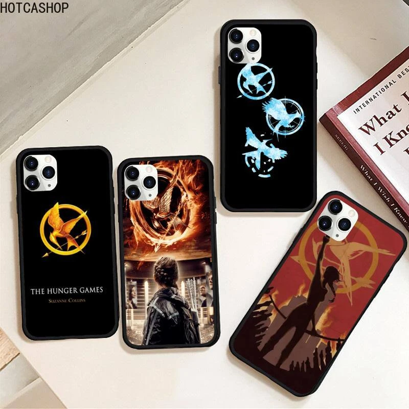 iphone 8 phone cases The Hunger Games Phone Case Rubber for iPhone 12 pro max mini 11 pro XS MAX 8 7 6 6S Plus X 5S SE 2020 XR case iphone 8 plus case