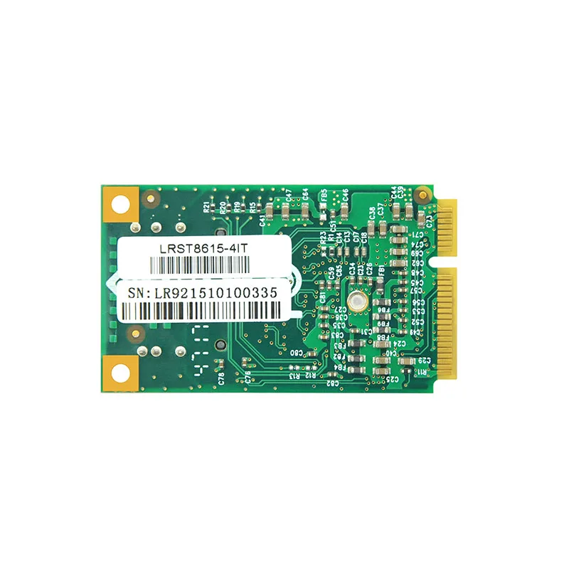 Linkreal Mini PCIe to 4 Port SATA 3.0 6Gbps Adapter Expansion Card with Heatsink Mini Expansion Card with Marvell 88SE9215