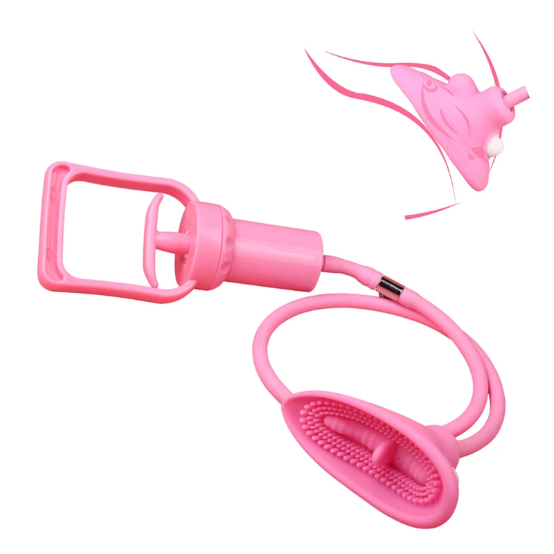 Вибратор для сосания клитора вагинальный насос на присоске женщин стимулятор