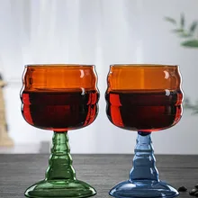 W nowym stylu osobowość lampka do czerwonego wina kolor żaroodporne i zimne szkło wysoka kawa herbata kufel do piwa butelka wody gospodarstwa domowego