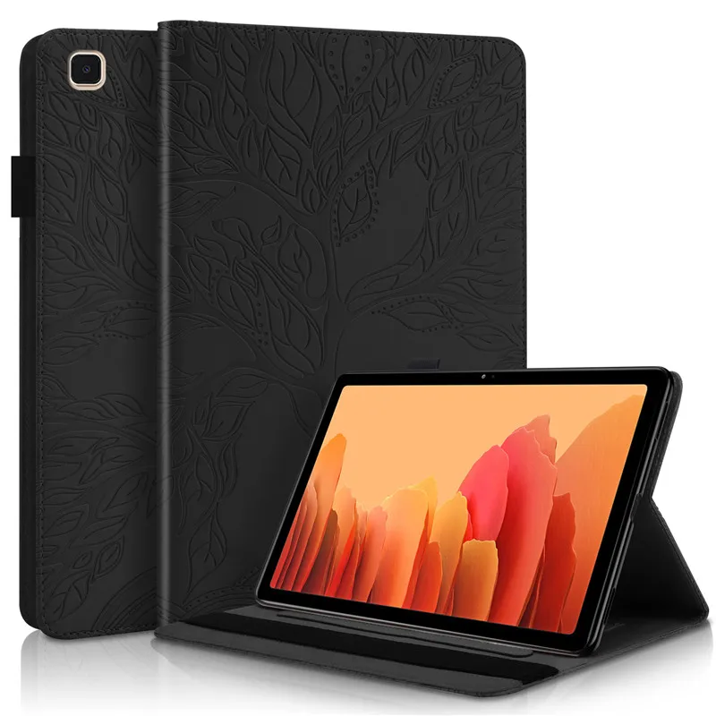 árvore emboss para samsung galaxy tab caso capa funda tablet para samsung galaxy tab um lite