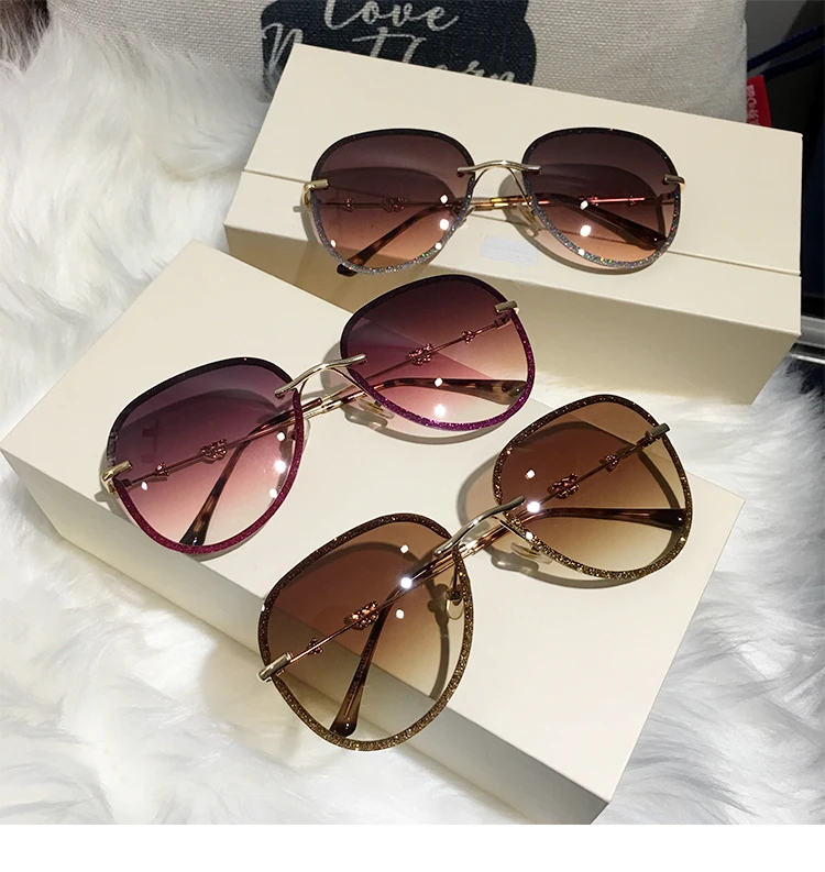 Women glass sun glasses Shades Polarized for Sunglasses
