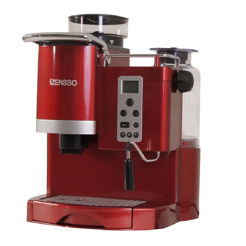 SN-3035 автоматическая кофемашина, Кофеварка с измельченными зернами и молоком для домашнего кофемашина
