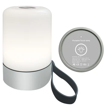 

Color Changing USB Rechargeable For Kids Atmosphere LED Night Light Desktop Gift Touch Control Bedside Battery Operated Portable