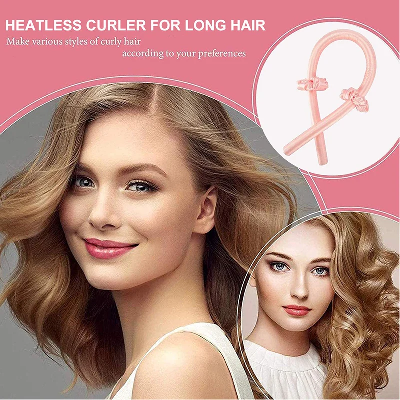 Heatless Curling Rod Headband Lazy Curler Silk Curling Ribbon Silk Heatless Hair Make Hair Soft