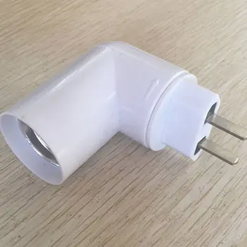

PP To E27 100-230V With Switch Flame Retardant PBT Converter Practical 360 Degree Rotation Fitting Home Lamp Holder