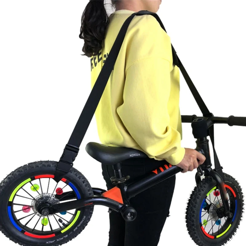 

Scooter Bike Shoulder Strap Adjustable Carrying Belt Strap Hand Carrying Handle Shoulder Strap Belt Electric Scooter Kids Sports