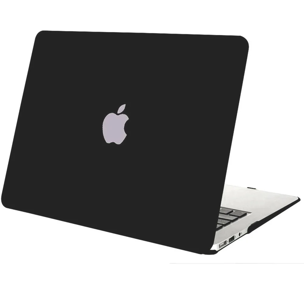 Black MOSISO A1989 A2159 A1708 A1706 Pro 13 Чехол ноутбук в виде ракушки чехол для нового Macbook Air13 дюймов A1932 за счет сканера отпечатков пальцев протектор чехол - Цвет: Black