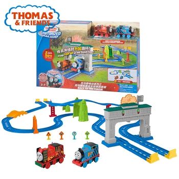 

Thomas & Friends Electric Train Series Toy Motorized Railway Race to the Finsh FRL57 Educational Teaching Toys Matel Train