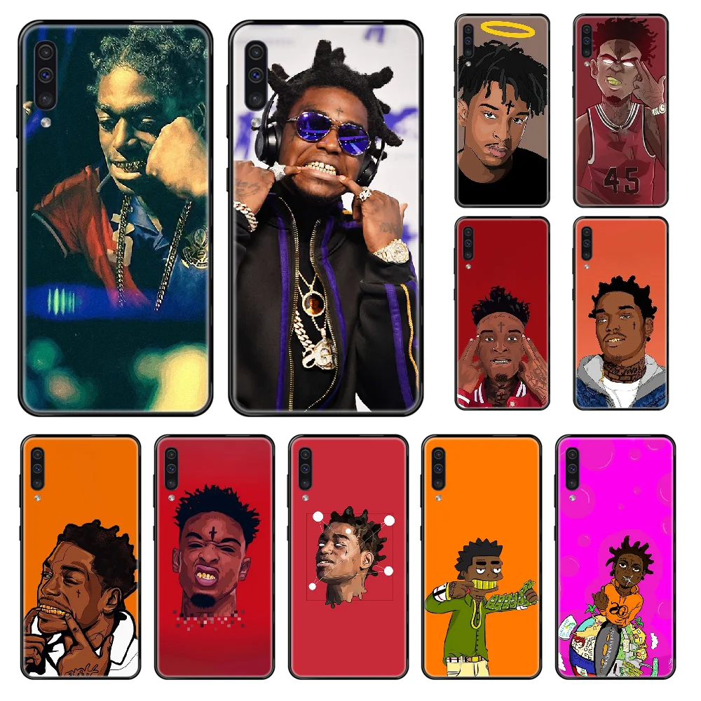 Rapper kodak black Phone case For Samsung Galaxy A 3 5 6 7 8 20 40 50 70 71 E S Plus 2016 2017 2018 black soft cell cover trend