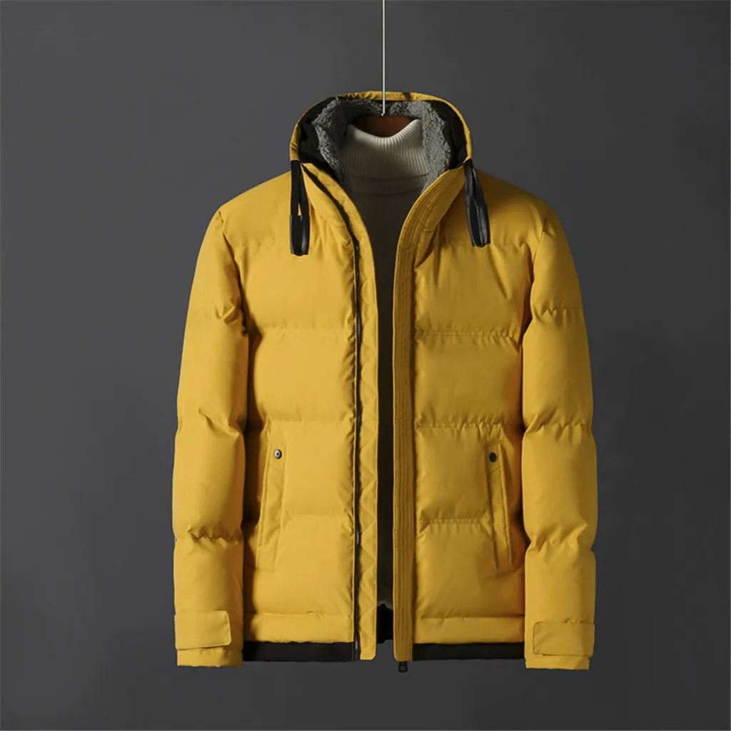 Мужская зимняя теплая куртка с капюшоном, мягкая оболочка, ветронепроницаемое мягкое пальто, повседневное тонкое однотонное пальто на молнии с карманом, лыжная куртка, Мужская Уличная одежда