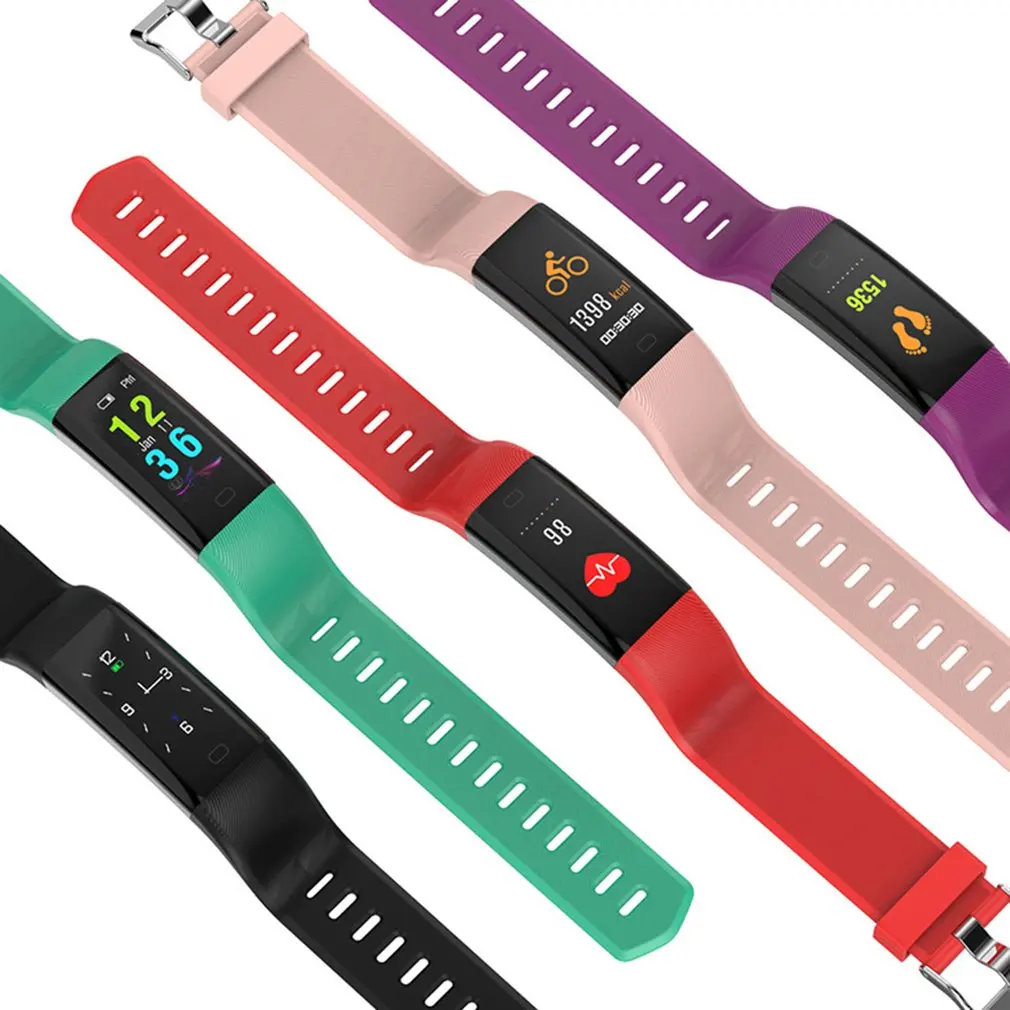 Waterproof Smart Sport Watch Bracelet Watch Activity Heart Rate Tracker Wristband Unisex Smart Watch