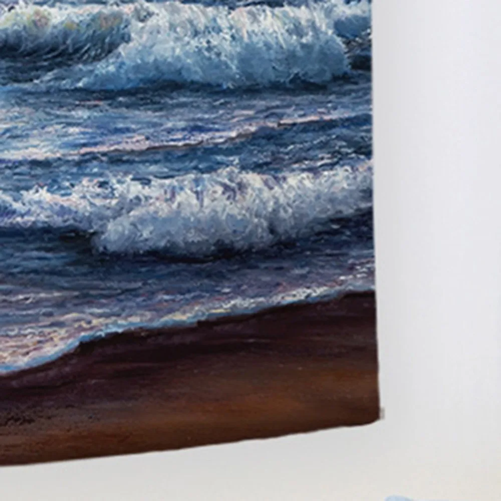 HOT 2 Size Sea Print Tapestry Wall Hanging Carpet Yoga Picnic Mat Home Living Room Decor Tent Travel Mattress Yoga