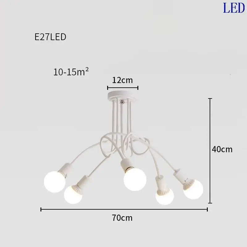 Sufitowa освещение потолка Винтаж лампа для Luminaria Plafonnier Moderne Гостиная де Lampara TECHO LED потолочный светильник