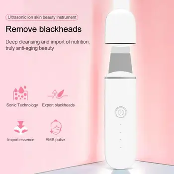 

Ultrasonic Skin Scrubber Deep Cleaning Eliminate Blackheads Face Scrubber Beauty Instrument Multifunctional Facial Care Tools