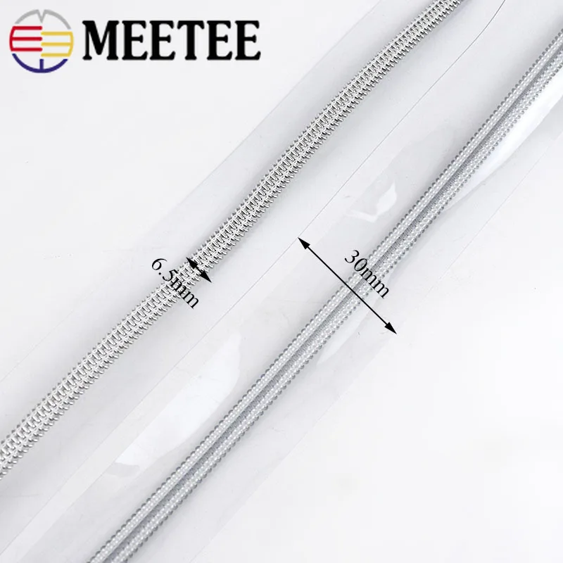 Meetee 5# ПВХ Нейлон застежки-молнии для шитья DIY молния Спортивный Плащ пенальбэг косметичка на молнии Швейные аксессуары