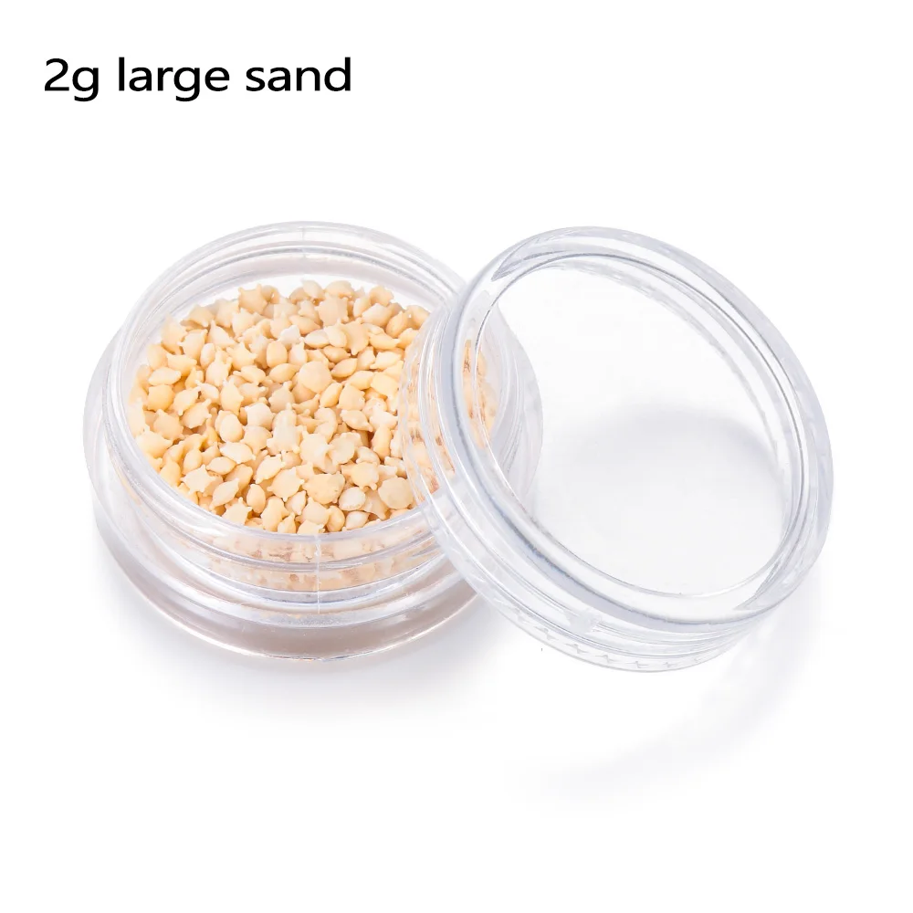 2g large sand «Сделай сам» с украшением в виде кристаллов УФ Смола Модель эпоксидный заполнение Звездный песок, сделай сам, ювелирное изделие изготовление ожерелий с подвесками материалы Смола ремесло - Цвет: 2g large sand