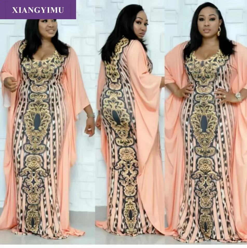 

k5 Fashion Muslim Print Abaya Full Dresses Cardigan Kimono Long Robe Gowns Tunic Jubah Middle East Ramadan Arab Islamic Clothing