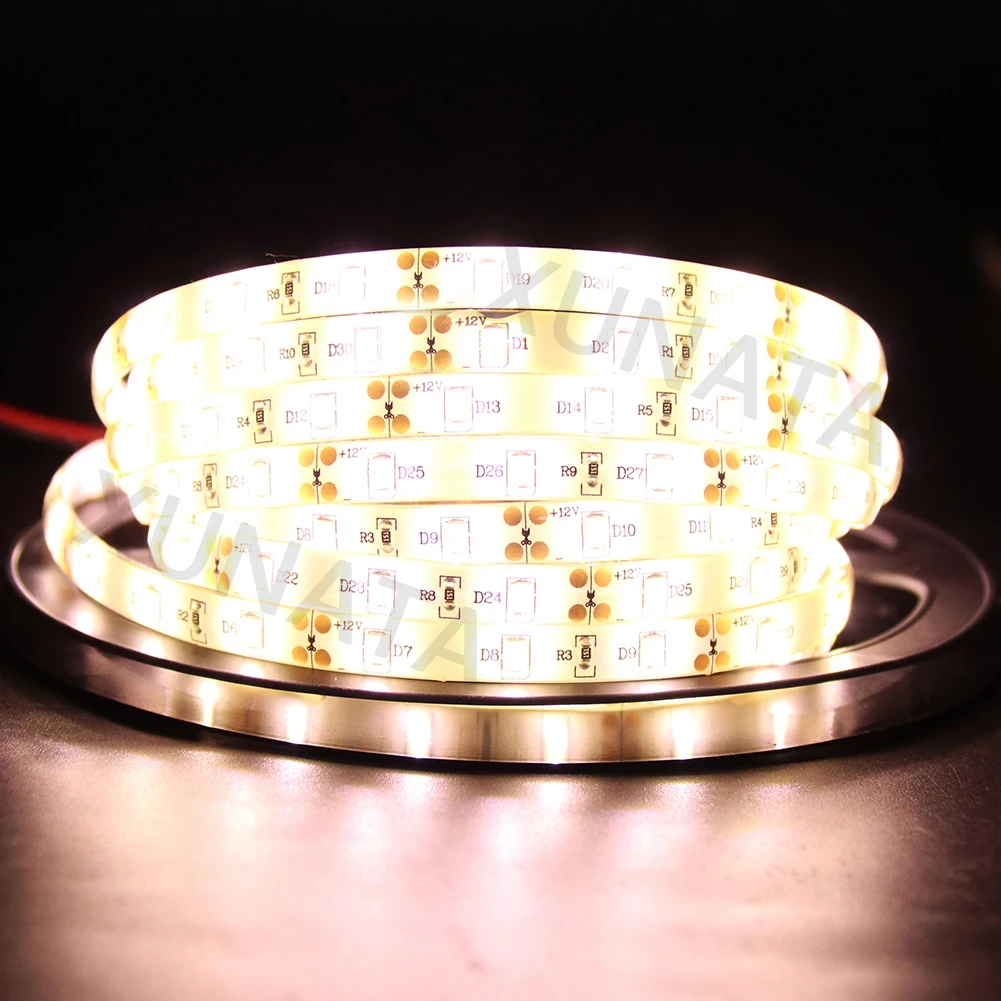 Flexibel LED Strip Light SMD2835 5M 300LEDs 600Leds 1200LEDs Waterproof LED Ribbon Lamp Tape Super bright fita de led Rope Light