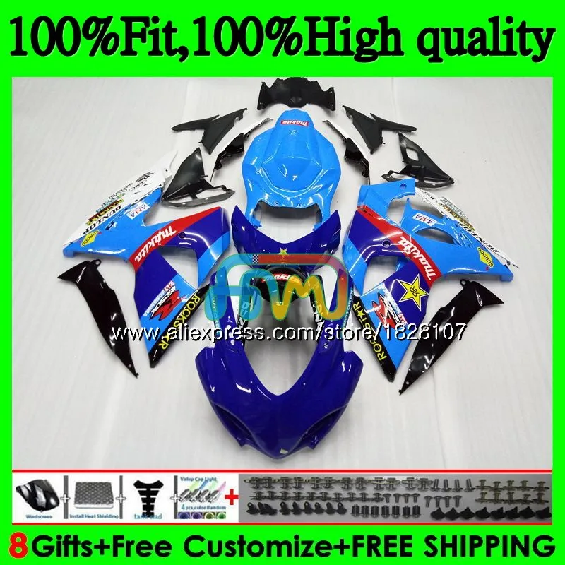 K9 для SUZUKI GSXR-1000 GSXR 1000 09, 10, 11, 12, 13 лет, темно-синие, 15,16 лет 44BS. 123 GSXR1000 2009 2010 2011 2012 обтекатель