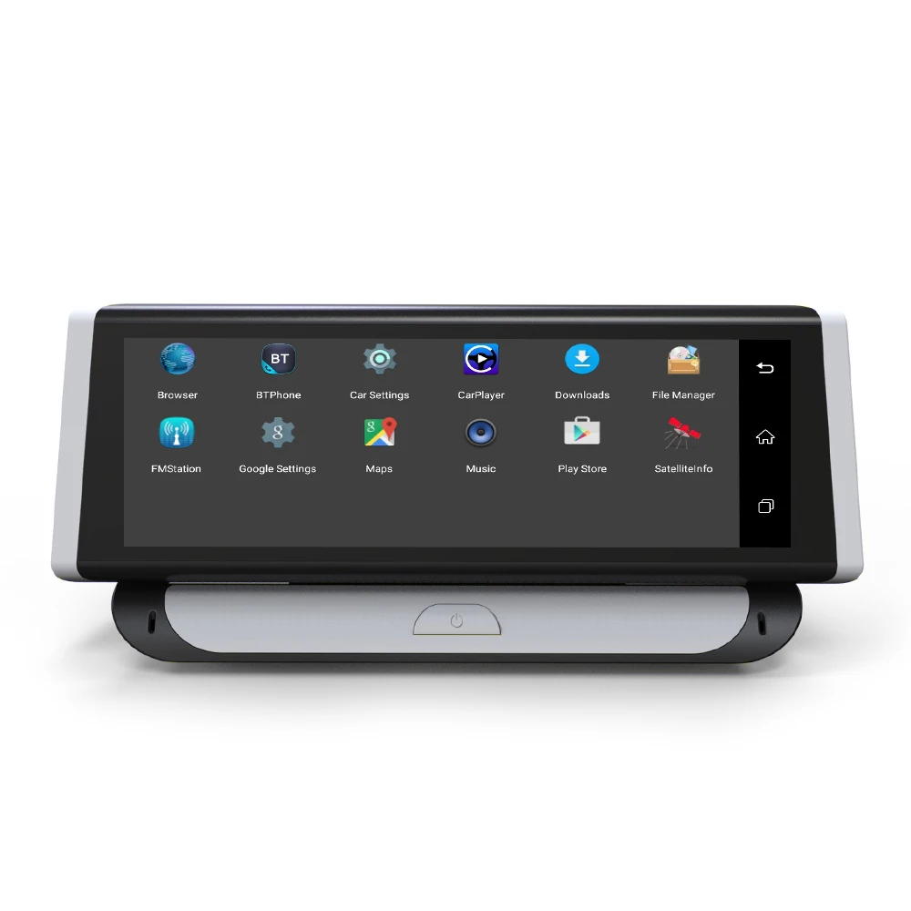 6,8" 3g видеокамера на ОС андроид для автомобиля 1080P gps навигация ADAS Full HD видеокамера BT WiFi двойной объектив грузовик браузер