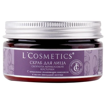 

Facial scrub L Cosmetics, 4312, with the shell of apricot seeds, 100 ml