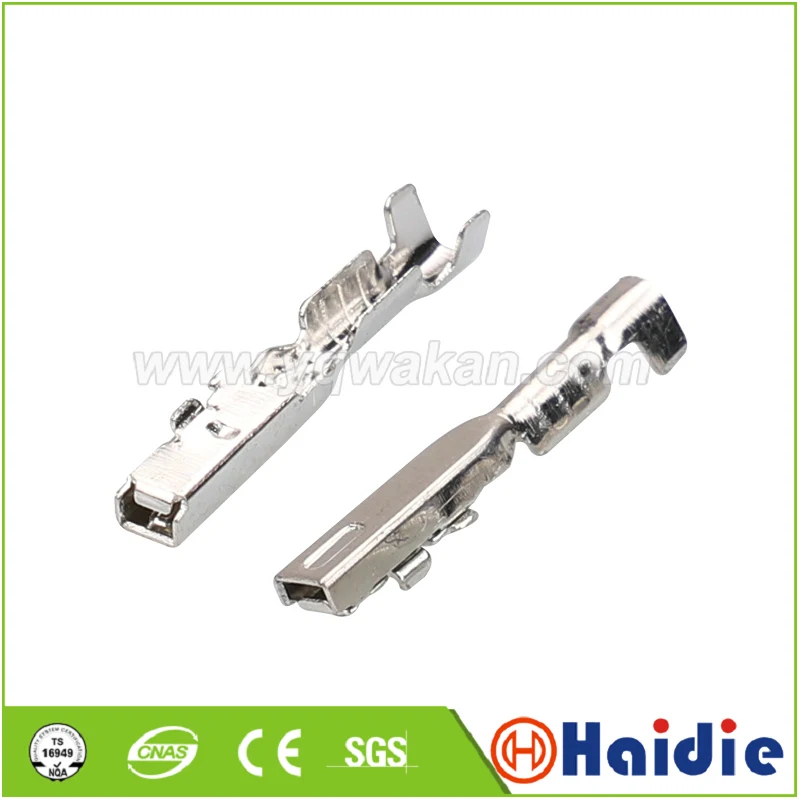 

Free shipping 50pcs terminal for auto connector, loose crimp terminals DJ622-F1.2A