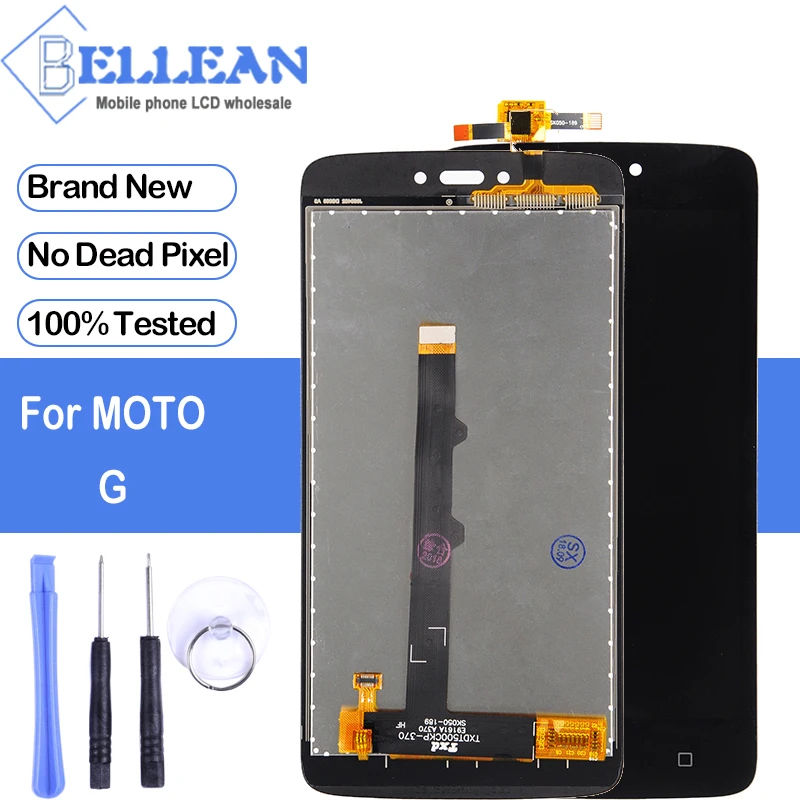 Замена Dinamico для Moto G LCD сенсорный экран дигитайзер сборка XT1032 XT1033 дисплей Motorola G1 с