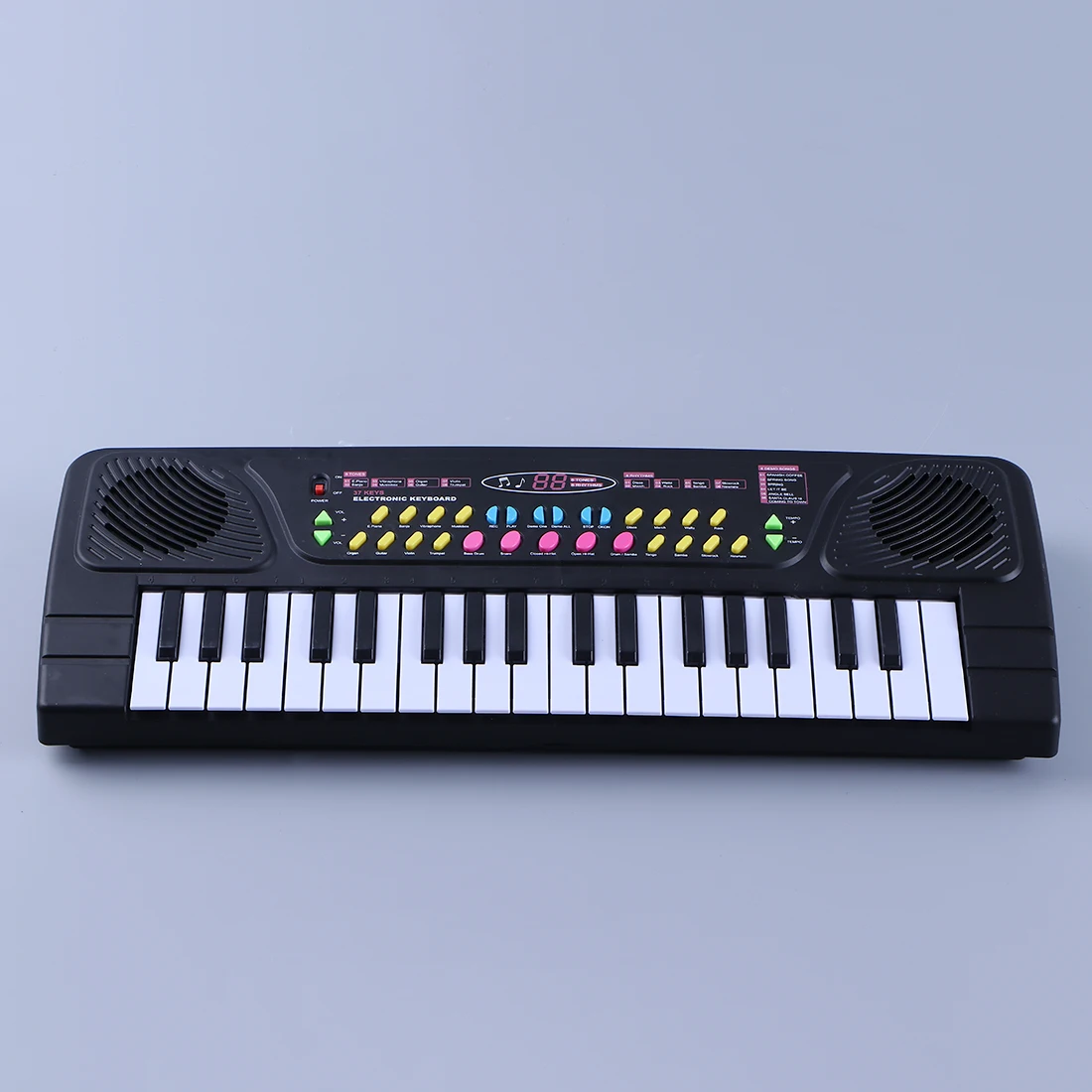 

New 37 Keys Children Beginner Electronic Keyboard Musical Toy with Microphone Learning Educational Toy Gift For Christmas