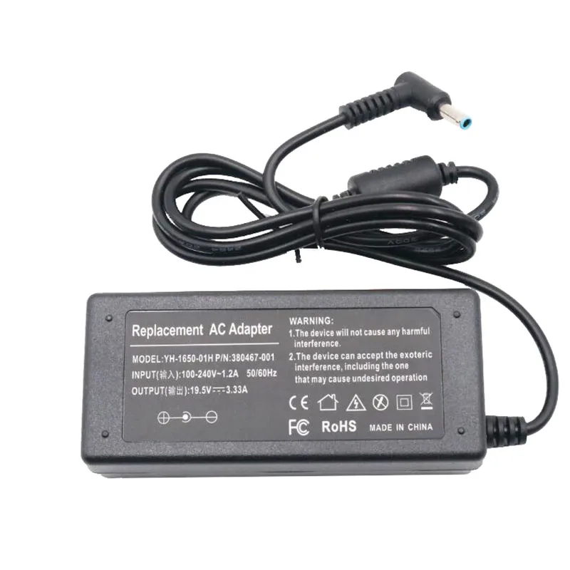 19,5 V 3.33A блок питания для ноутбука hp Envy 14K00TX Pavilion 15-e000si адаптер Envy14 E027TX зарядное устройство для ноутбука ADP-65HB ноутбук AC