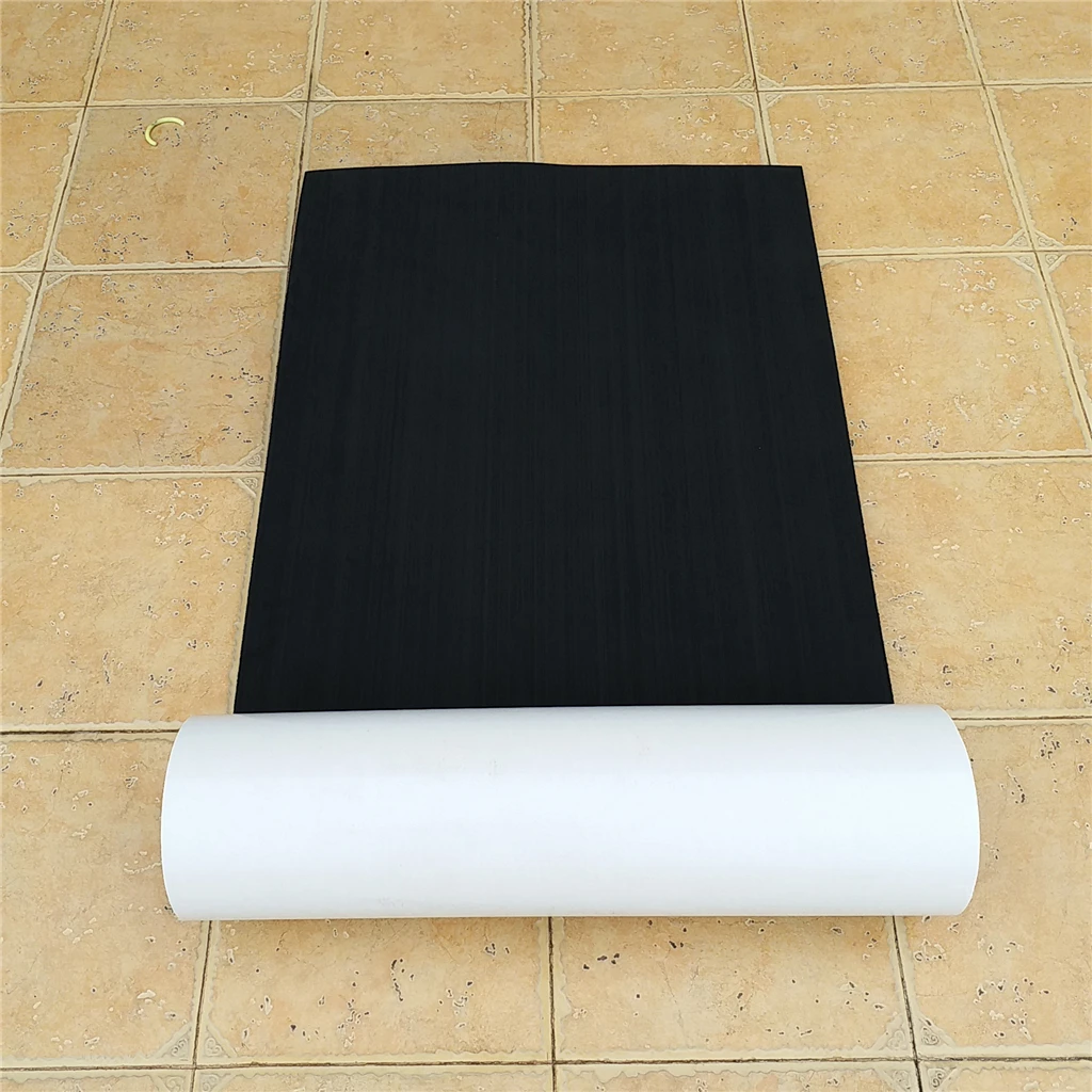 EVA Teak Decking Sheet for Boat Yacht Marine Floor Carpet, DIY Flooring - Self Adhesive & Non-slip - 94.5'' x 25.6''