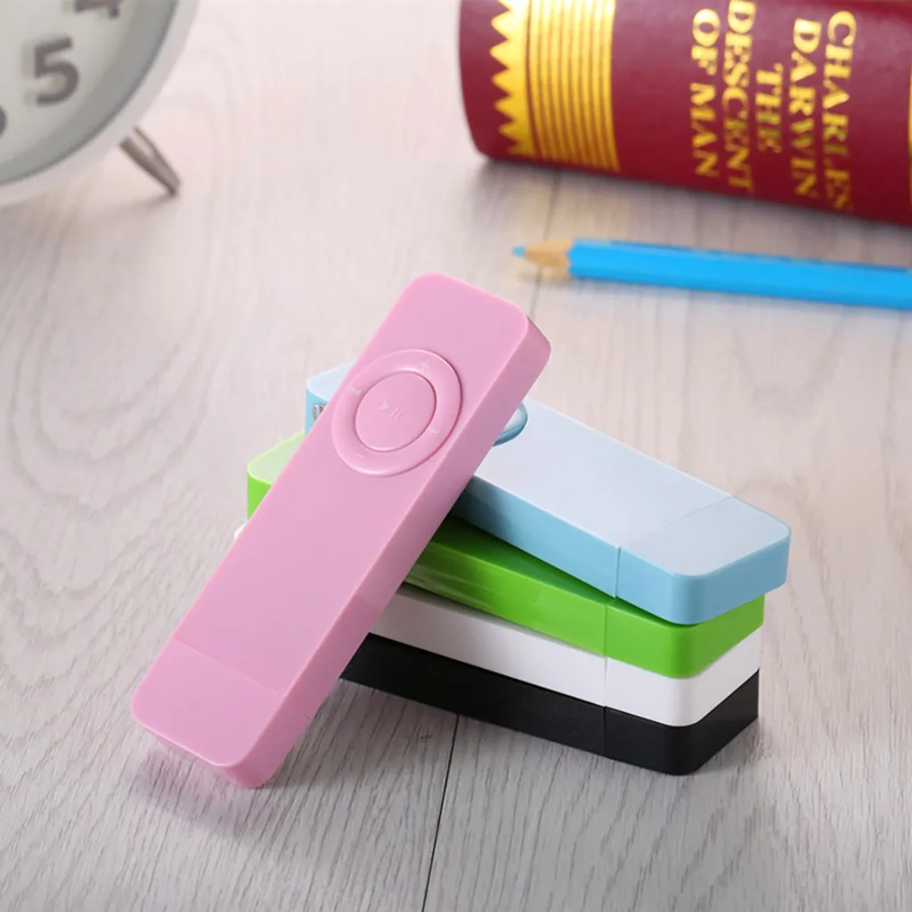 EPULA MP3-плеер Портативный USB мини светильник MP3 музыка Спорт студенческий обучение MP3-плеер Поддержка цифровой музыки Внешняя память
