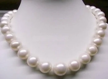 

+++810 10-11mm Australian south sea white pearl necklace