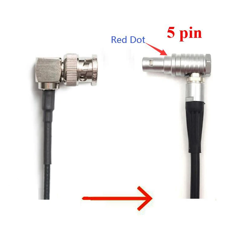 TIMECODE-KABEL AMBIENT für ARRI ALEXA Sound Devices ZAXCOM BNC zu 0B 5-Pin Zoom F4/F8 BNC Sound-Eingang Time-Code-Kabel – Detail 8