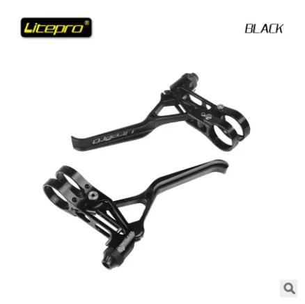 Litepro Сверхлегкий складной Велосипедный тормозной рычаг cnc bmx зажигалка чем kcnc