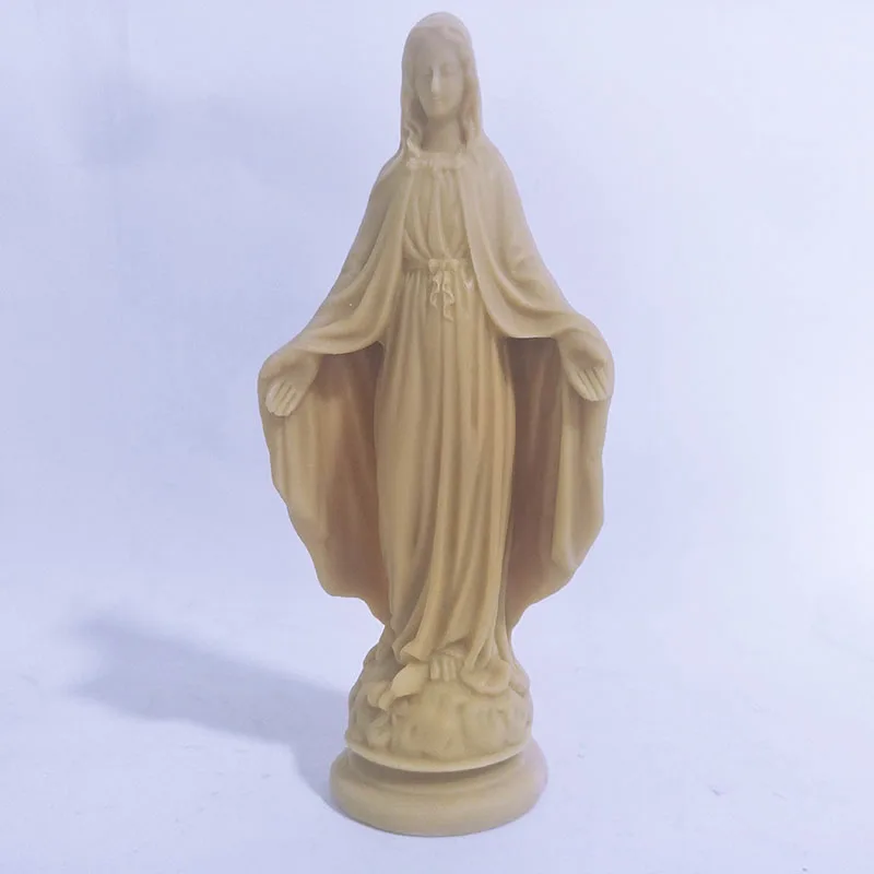 Религиозный декоративный полирезиновая Дева Мария статуя фигурки Девы Марии 14 2