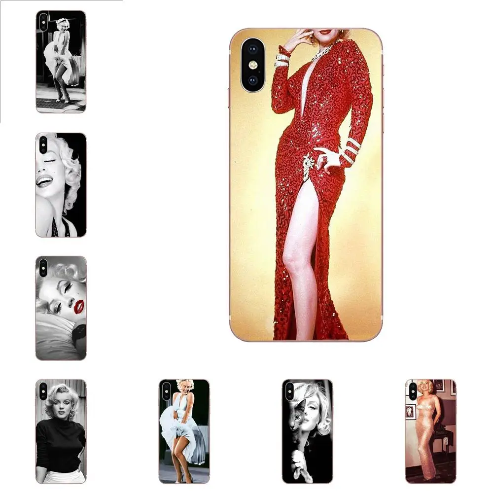 For Xiaomi Redmi Note 2 3 3S 4 4A 4X 5 5A 6 6A Pro Plus Skin Thin Cell Case New Arts Marilyn Monroe | Мобильные телефоны и
