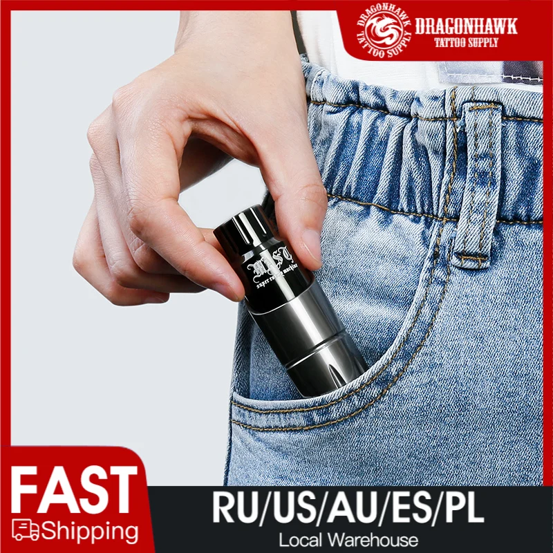 Стрекоза мачта Татуировка Вращающаяся ручка машина постоянный макияж машинки