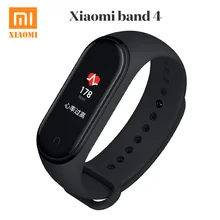 Xiaomi mi-браслет 4, фитнес-браслет, 135 мА/ч, цветной экран, Bluetooth 5,0, смарт-браслет mi Band 4