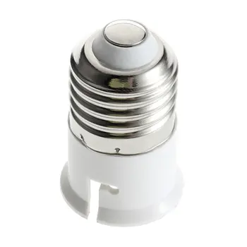 

Worldwide 1pcs E27 to B22 Socket Light Bulb Lamp Holder Adapter Plug Extender LampholderBrand New