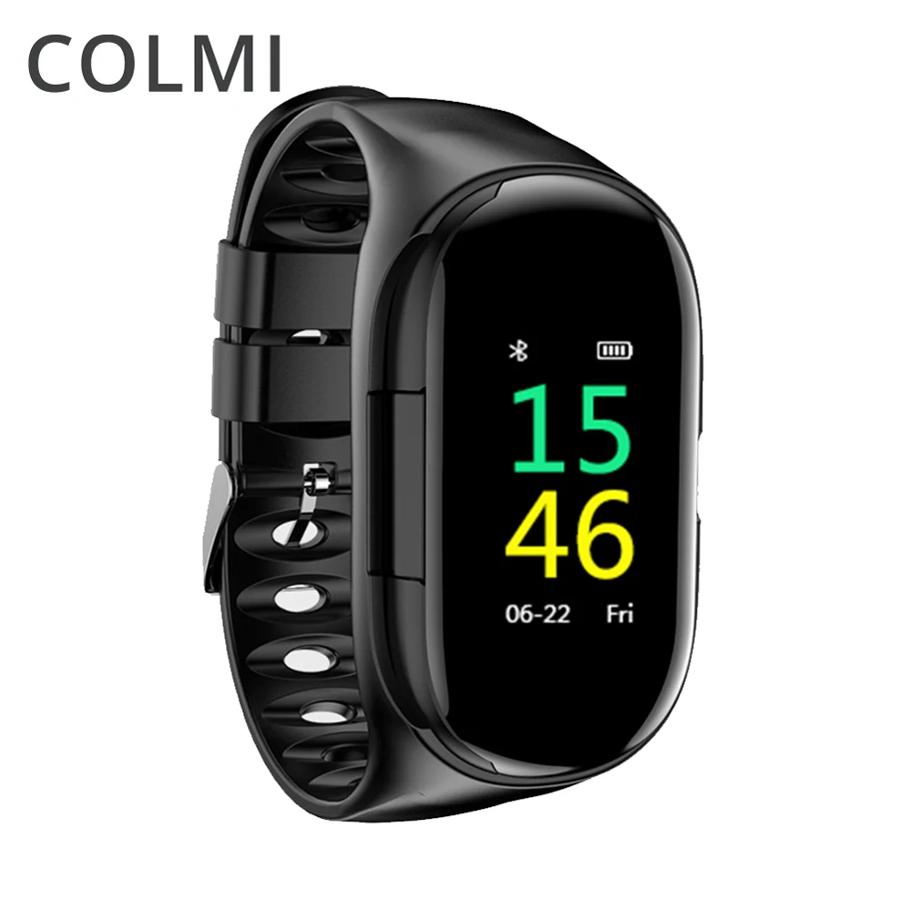 

COLMI M1 Newest AI Smart Watch With Bluetooth Earphone Heart Rate Monitor Smart Wristband Long Time Standby Sport Watch Men