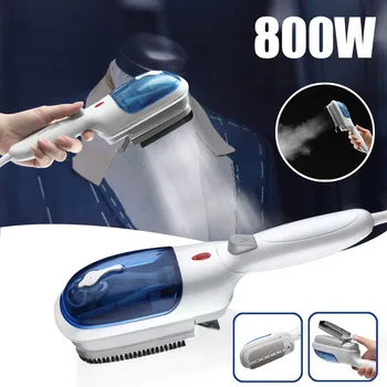 

800W 110V Portable Handheld Garment Fabric Laundry Cloth Wrinkle Brush Steamer Electric Steam Iron Steamer Eliminate Wrinkles